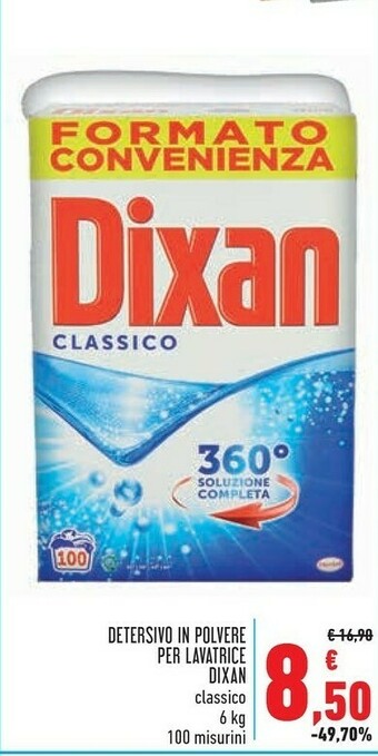 Conad Dixan Detersivo in polvere offerta