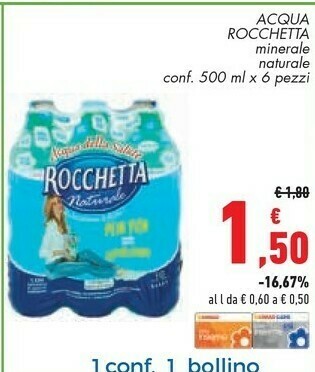 Conad Rocchetta Acqua offerta