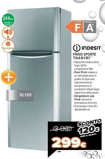 Expert Indesit TIAA 10 V SI.1 Doppia Porta offerta