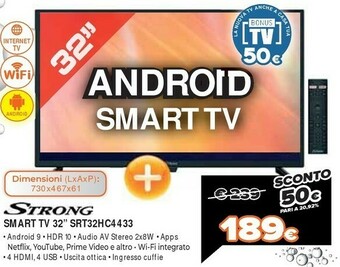 Expert Strong Smart Tv Srt32hc4433 offerta