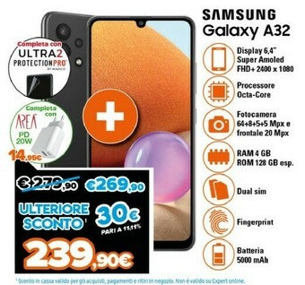 Expert Samsung Galaxy A32 offerta