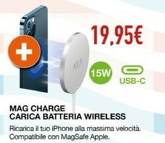 Expert Mag Charge Carica Batteria Wireless offerta