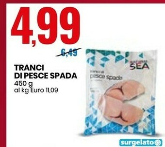 Eurospin Tranci Di Pesce Spada offerta