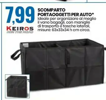 Eurospin Scomparto Portaoggetti Per Auto offerta
