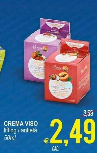 Botanika Crema Viso Lifting/ Antieta