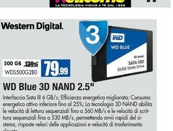 Wellcome Western Digital Hard disk ssd offerta