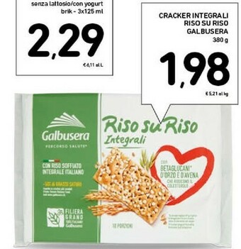Conad Superstore Galbusera Crackers offerta
