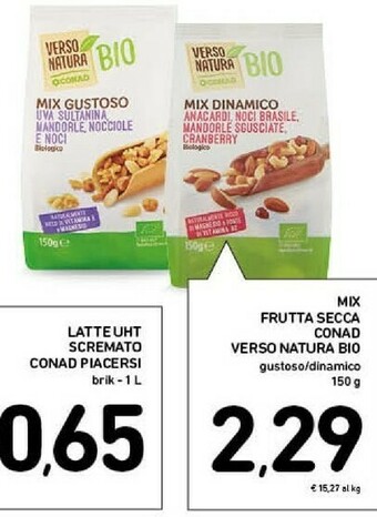 Conad Superstore Natura bio Frutta secca offerta