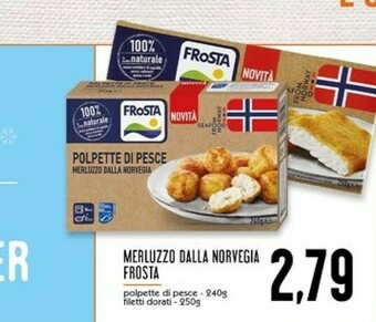 Conad Superstore Frosta Filetti di merluzzo offerta
