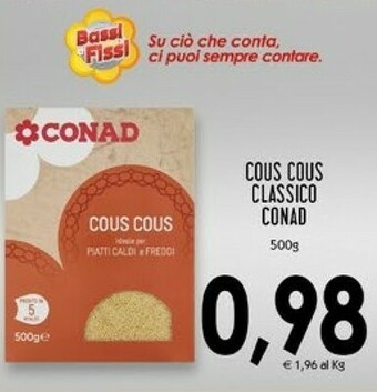Conad Superstore Cous cous offerta