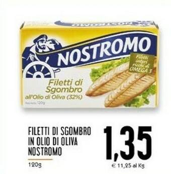 Conad Superstore Nostromo Filetti di sgombro offerta
