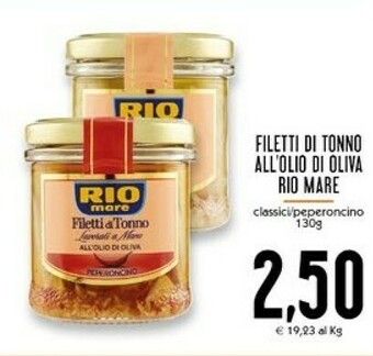 Conad Superstore Rio Mare Tonno Rio mare offerta