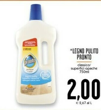 Conad Superstore Pulizia pavimenti offerta
