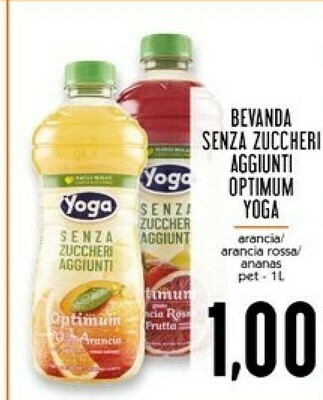 Conad Superstore Yoga succhi offerta