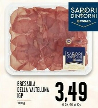 Conad Superstore Sapori Bresaola offerta