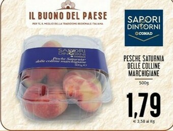 Conad Superstore Sapori Pesche offerta