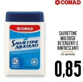 Conad Superstore Salviettine offerta