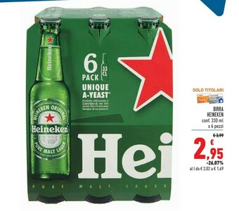 Conad Superstore Heineken Birra offerta