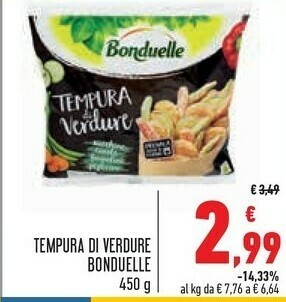 Conad Superstore Bonduelle Surgelati offerta