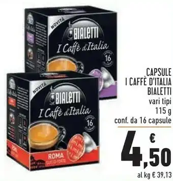 Conad Superstore Bialetti Cialde caffè offerta