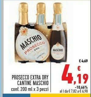 Conad Superstore Cantinè Prosecco offerta