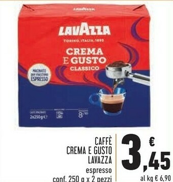 Conad Superstore Lavazza Caffè offerta