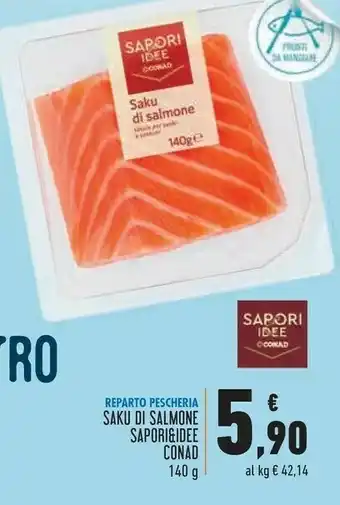 Conad Superstore Sapori Salmone offerta
