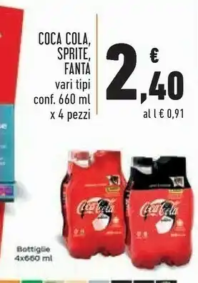 Conad Superstore Sprite Coca cola zero offerta