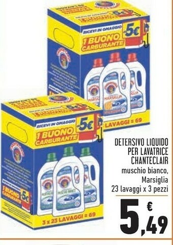Conad Superstore Chanteclair Detersivo lavatrice offerta