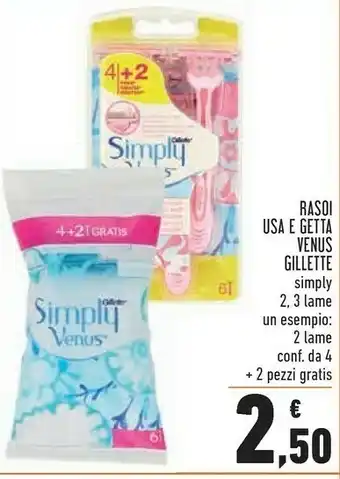Conad Superstore Venus Rasoio offerta