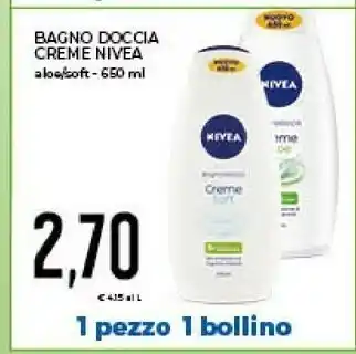 Conad Nivea Bagnoschiuma offerta