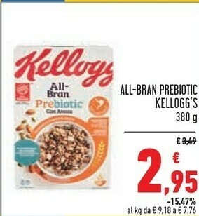 Conad Superstore Kelloggs Cereali offerta