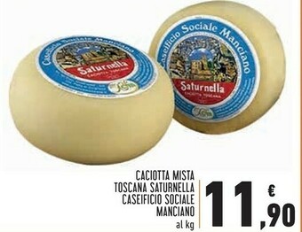 Conad Superstore Caciotta offerta
