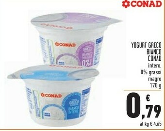 Conad Superstore Yogurt greco offerta