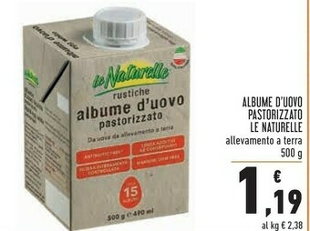 Conad Superstore Le Naturelle Uova offerta