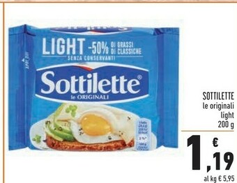 Conad Superstore Sottilette offerta
