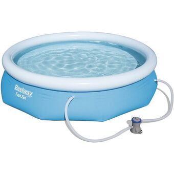 Brico Bravo Piscina fuoriterra rotonda 305x76 cm gonfiabile con pompa bestway 57270 offerta