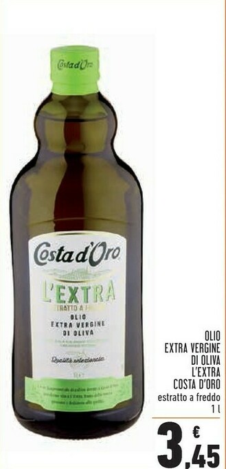 Conad Superstore Costa Olio extravergine di oliva offerta