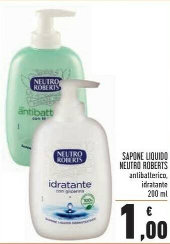 Conad Superstore Neutro Roberts Sapone liquido offerta
