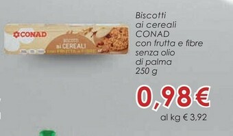 Conad Superstore Biscotti offerta