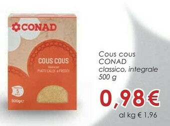 Conad Superstore Cous cous offerta