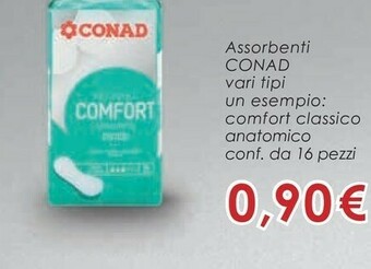 Conad Superstore Assorbenti offerta
