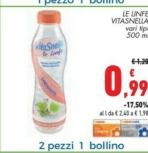 Conad Superstore Vitasnella Acqua offerta