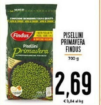 Conad Findus Piselli offerta