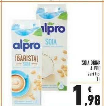 Conad Superstore Alpro Latte di soia offerta