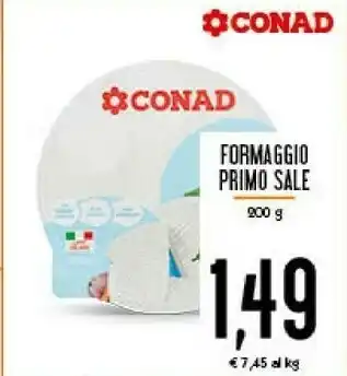 Conad Primo sale Formaggio offerta