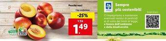 Lidl Pesche noci offerta