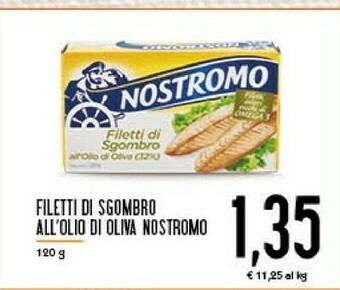 Conad Nostromo Filetti di sgombro offerta
