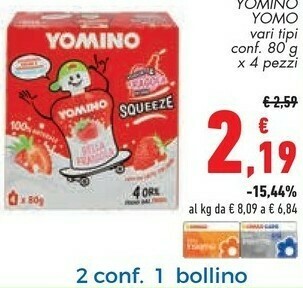 Conad Superstore Yomo Yogurt offerta