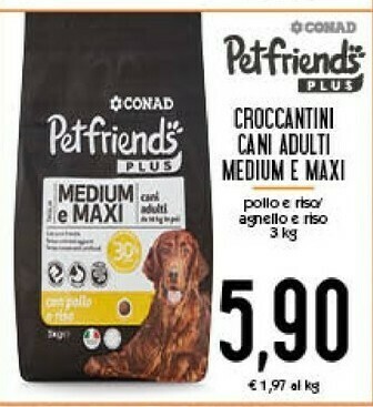 Conad Cibo per cani offerta